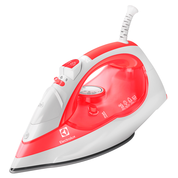 Ferro a Vapor Electrolux SteamLine, Vapor Vertical, Vermelho - SIV10 110V