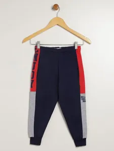 Calça Moletom Com Punho Infantil Para Menino - MARINHO 4