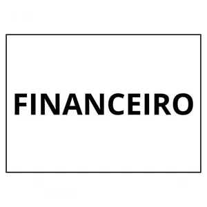 Placa de Sinalização Trovarelli Móveis 1-2 Oficio Financeiro [F031] em MDF Gravado a Laser 20CM X 14CM 1 Unidade Branco Placa de Sinalização Trovarelli Móveis 1-2 Oficio Financeiro [F031] em MDF Gravado a Laser 20CM X