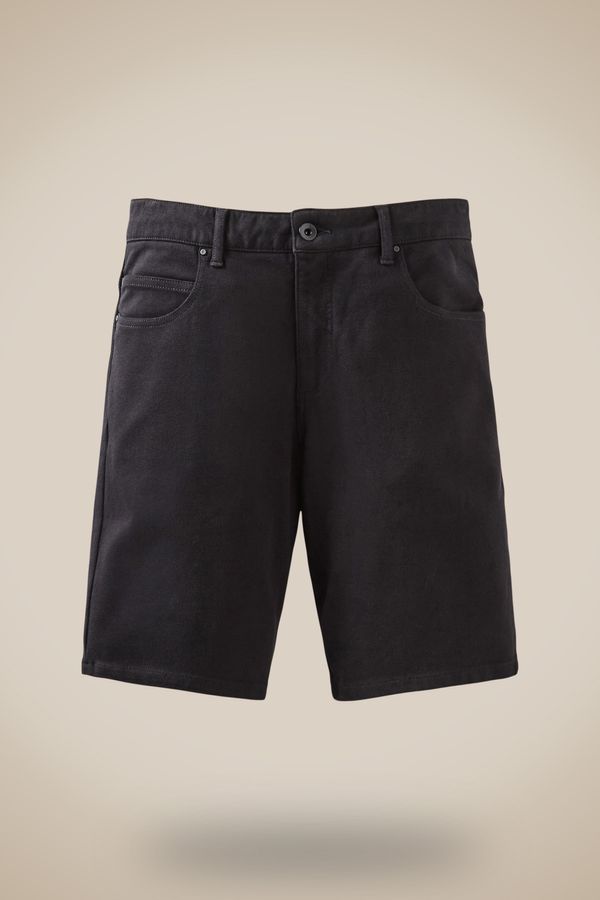 Bermuda 5 Pockets Moletom Preto - 48