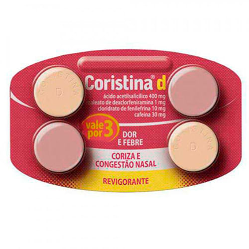 Coristina D 4 Comprimidos