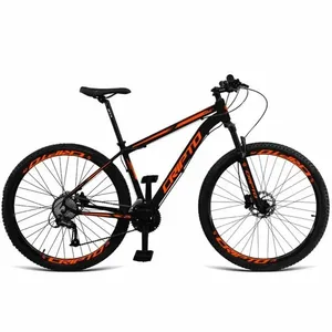 Bicicleta Cripto 24v Acera Mountain Bike Aro 29 Quadro Alumínio 24 Marchas Disco Hidráulico Cripto Bikes Bicicleta Cripto 24v Acera Mountain Bike Aro 29 Quadro Alumínio 24 Marchas