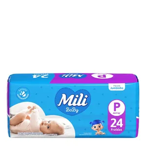 Fralda Mili Baby P 24 Unidades