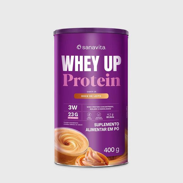 Whey Up Protein Doce de Leite. 400g | Cerca de 13 doses