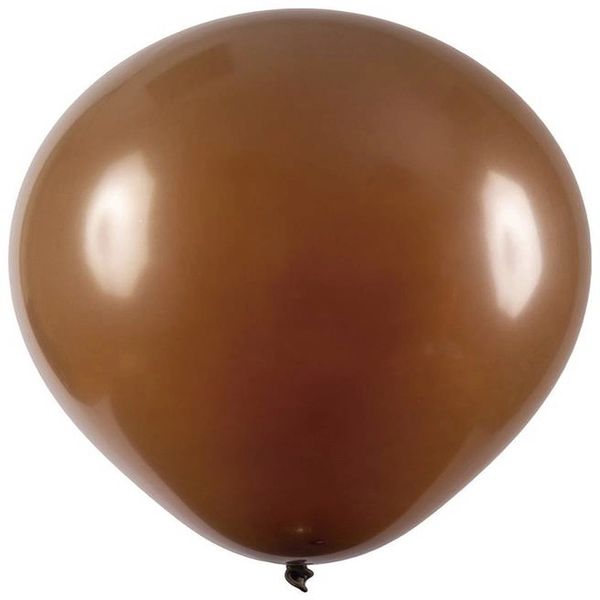 Balão de Festa Redondo Art Latex Nº 9 com 50 Unidades Marrom
