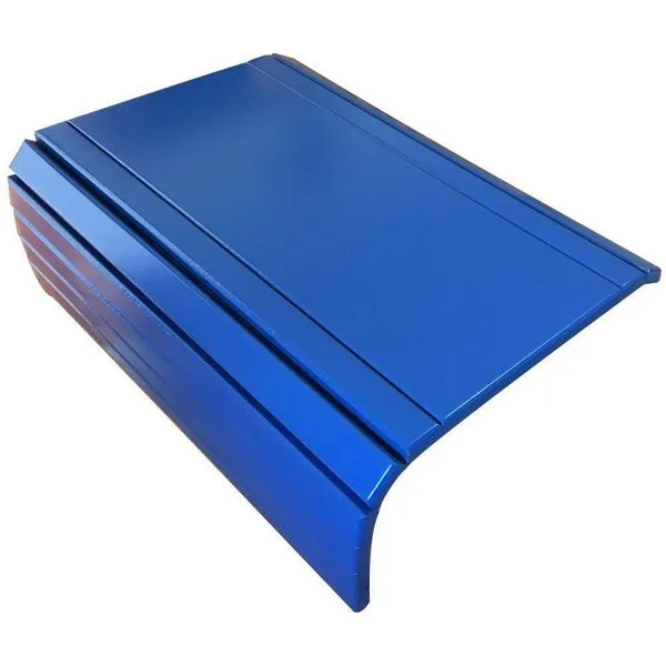 Bandeja Esteira Para Braço De Sofá Porta Copo Reto Azul