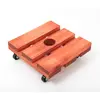 Suporte de Madeira Quadrado para Vasos Regaplan 40 cm