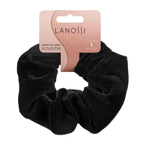 Elástico de Cabelo Lanossi Velvet Black