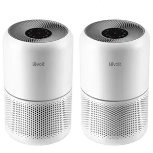 Purificador de Ar Levoit Branco Filtro 3-em-1 CADR 143 CFM Cobertura 100 m² Core 300 2 Pacote