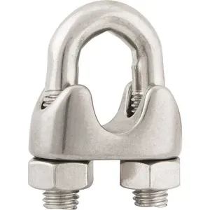 Clips Inox para Cabo de Aço 7,94mm 5/16" - VONDER