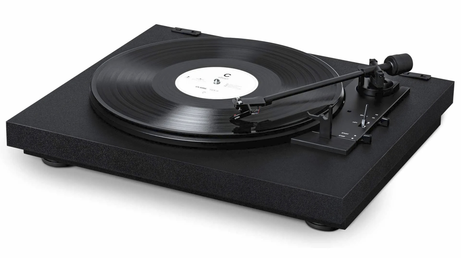 Toca-discos automático Pro-Ject A1 automat com cápsula Ortofon OM10 (preto)