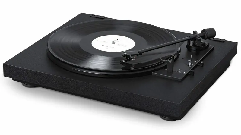 Toca-discos automático Pro-Ject A1 automat com cápsula Ortofon OM10 (preto)