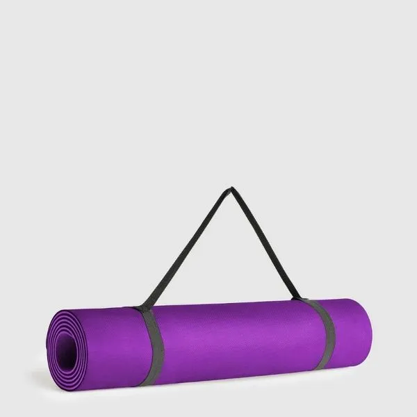 Tapete para Yoga Mat Colchonete Tatame para Exercícios com Amortecimento e Isolamento Lilás OEM Tapete para Yoga Mat Colchonete Tatame em E.V.A. 1 e 70m X 55cm X 5mm Lilás OEM