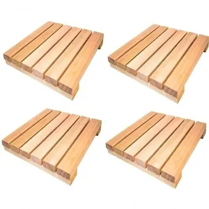 Piso Ripado Industrial 30X30Cm Resistente Para Casas