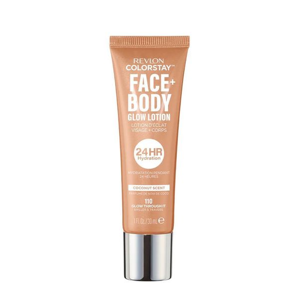 Revlon Colorstay Face + Body Glow Lotion - Iluminador 30ml Glow Through It 110