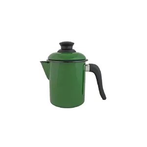 Leiteira de qualidade em Agata 900 ml Ewel - Verde Floresta