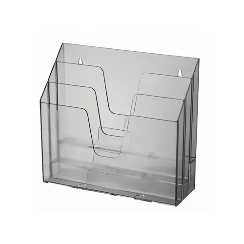 Organizador Triplo Maxcril Office Fume 10170009 (MP)