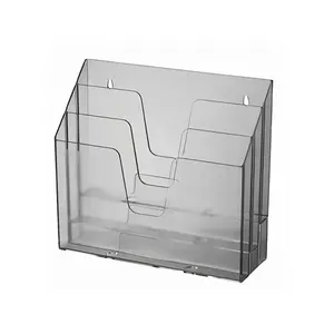 Organizador Triplo Maxcril Office Fume 10170009 (MP)