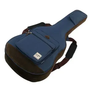 Bag para Violão IAB541-NB Powerpad Revestimento Acolchoado Zíperes Reforçados Azul Naval Ibanez Bag para Violão IAB541-NB Powerpad Acolchoado Azul Naval Ibanez