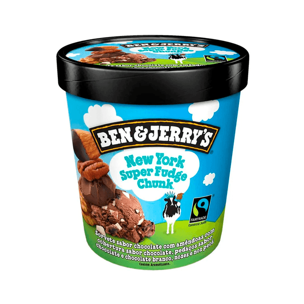 Sorvete Ben&Jerry's New York Super Fudge Chunk 458ml
