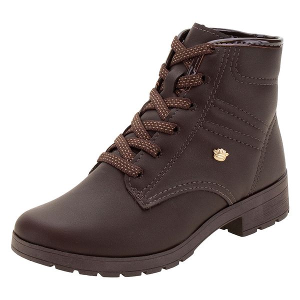 Bota Infantil Feminina Pink Cats - V1001 CAFÉ 36