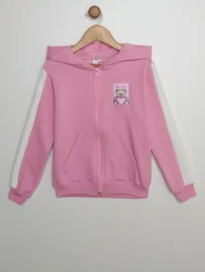 Jaqueta Moletom Infantil Para Menina ROSA 8