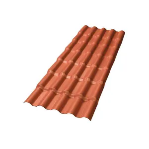 Telha colonial de PVC 230x88cm 2,5mm cerâmica Precon