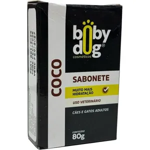 Sabonete De Coco Boby Dog Para Cães E Gatos 80G (MP)