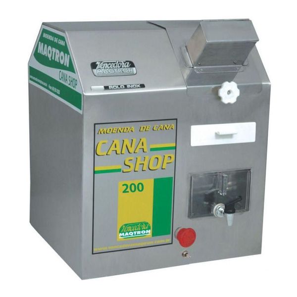 Moenda Cana Shop 200 Maqtron Rolos De Inox 110v