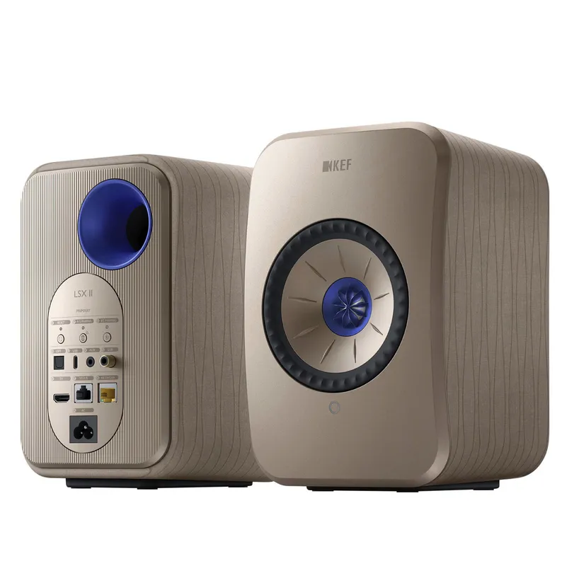 KEF LSX II Sistema de Alto-falantes Hi-Fi sem fio ( Soundwave by Terence Conran )