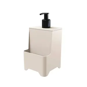 Dispenser Para Detergente/ Esponja Smile Polipropileno Areia 650ml 1517AR - Stolf