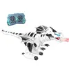 Dinossauro Robo Remoto Gigante Controle Dragao Solta Fumaca Interativo Som Luz Sensor Movimento