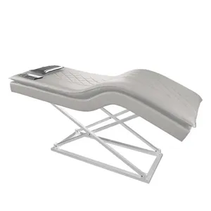 Maca Cama De Massagem E Estética Kixiki Wave Com Massageador Branco (MP)