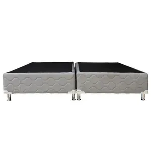 Base Cama Box King Bioflex Premium Cinza 38x204x195cm (MP)