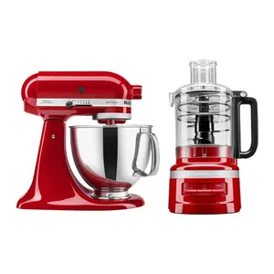 Combo Batedeira Artisan Empire Red ( KEA33CV) + Processador de Alimentos 2.1L Empire Red (KJA09BV) - KEA33_KJA09_CJ 220V