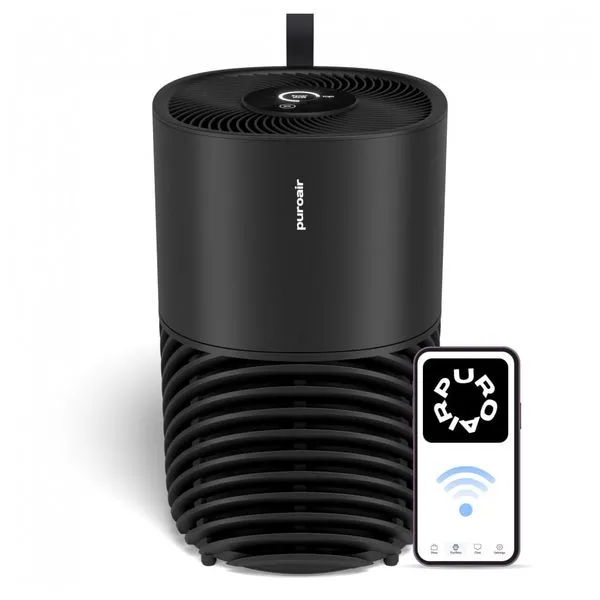 PuroAir 130i - Purificador de Ar HEPA para Casa e Pets, Cobre Até 55m², Filtra 99,9% de Poluentes, Silencioso e Inteligente