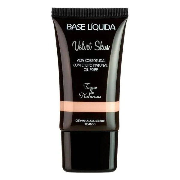 Base Líquida Toque De Natureza Velvet Skin 201