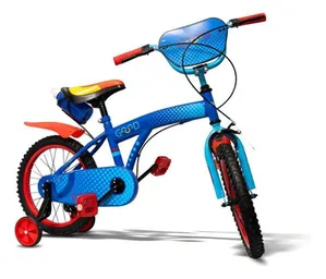 Bicicleta Infantil Good Mood Aro 16 Freio Ferradura e Tambor sem Marchas | Blue Power