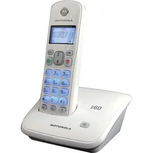 Telefone sem Fio com Identificador Viva Voz Dect 6.0 e 1.9GHz Motorola Auri 3500W - Branco