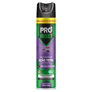 Inseticida Aerossol Baston Brasil Ação Total 350ml