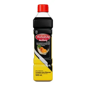 Bebida Repositora Hidroeletrolítico Laranja com Abacaxi Pedialyte Active 500ml