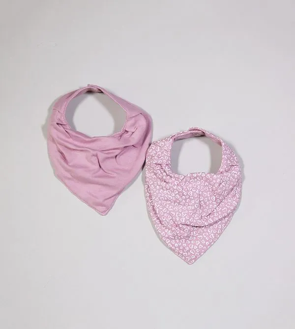 Babador Bandana Estampado com 2 Unidades Aninha Aninha