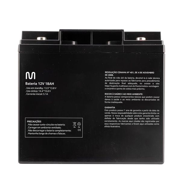 Bateria 12v 18ah En017