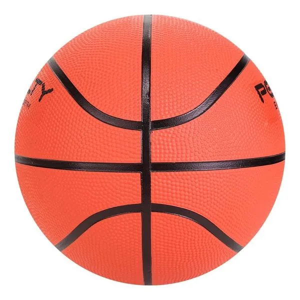 Bola de Basquete Playoff Mirim IX para Quadras Externas Vulcanizada Laranja e Preto Penalty Bola de Basquete Playoff Mirim IX para Quadras Externas Laranja e Preto Penalty