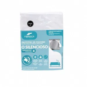 Protetor De Colchão Impermeável Capa Silenciosa Fibrasca King