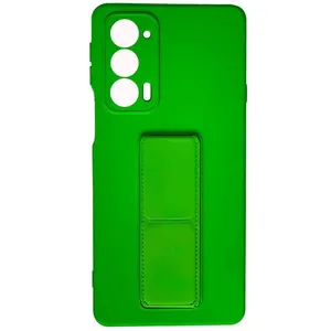 Capinha de Celular Moto Edge 20 Bibi Cell com Suporte Verde (MP)