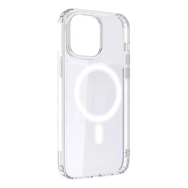 Capinha De Celular Iphone 16 Pro Max Clear Case Transparente Magsafe (MP)