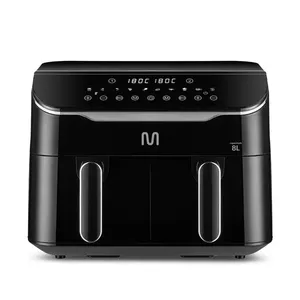 Air Fryer 8L Preta c/ 2 Gavetas 1800w-127v Multi - GO219OUT [Reembalado] GO219OUT