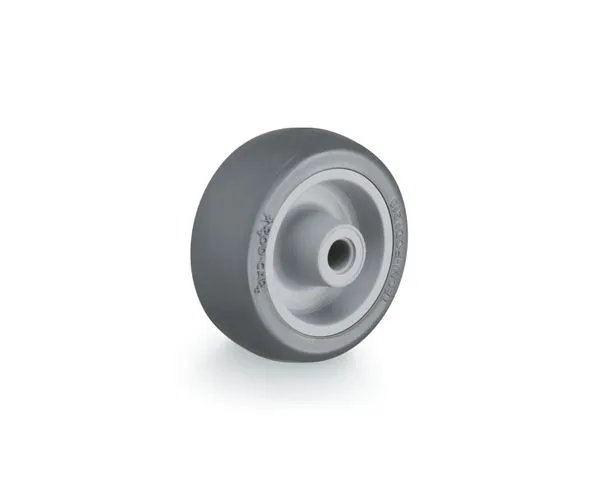 Roda R 210 BP Borracha e Polipropileno Capacidade 45kg - Rod-Car