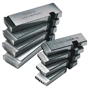 Jogo de cossinetes aço carbono 1/2"- 3/4" x 14 fios por polegada - RIDGID